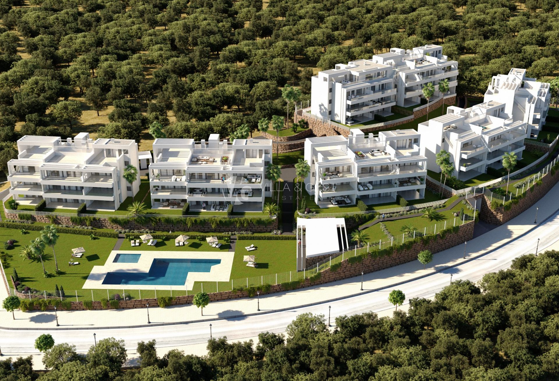 Nueva promocion apartamentos Milla de oro Estepona