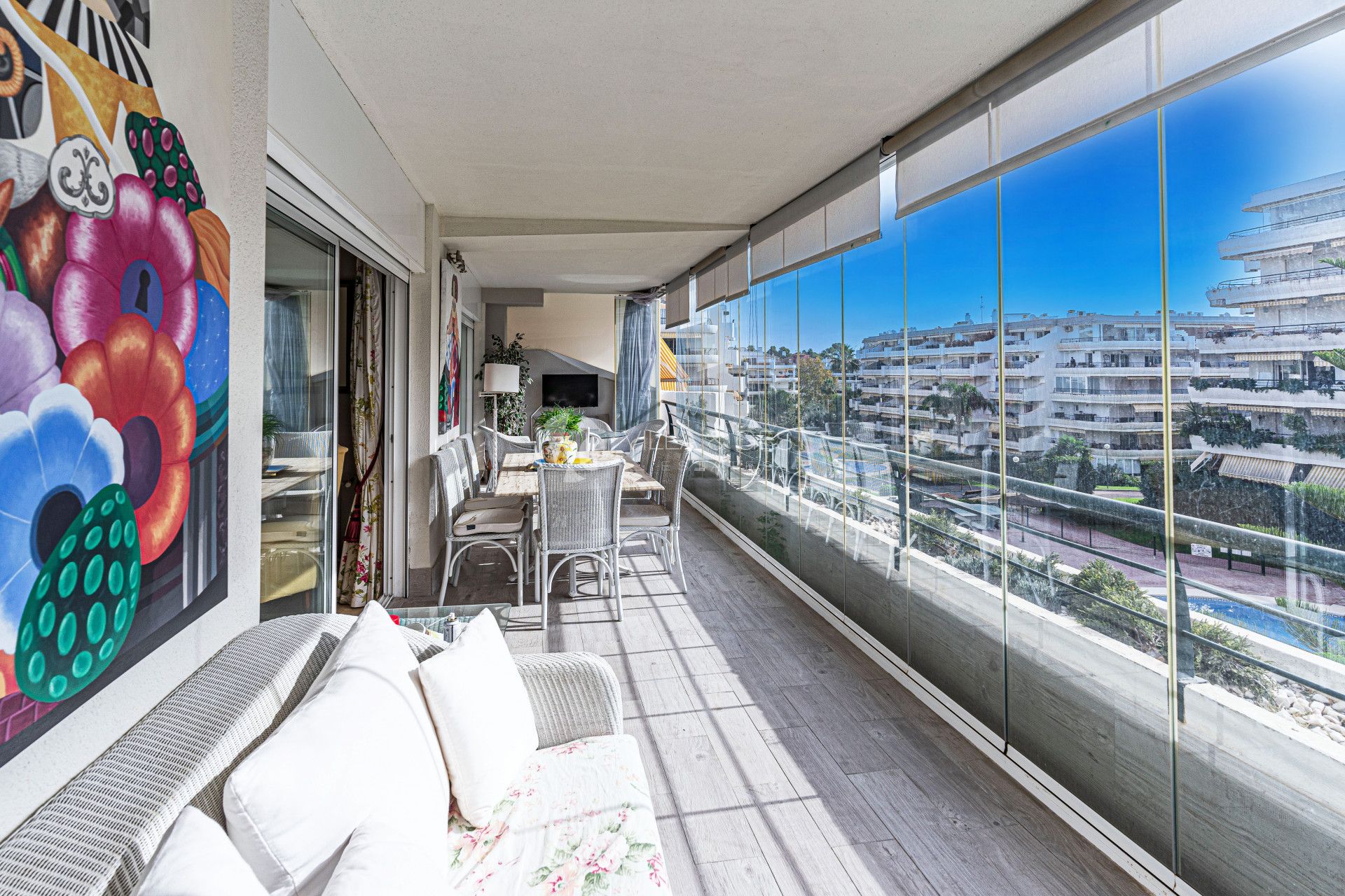 Apartamento en esquina Guadalmina Alta
