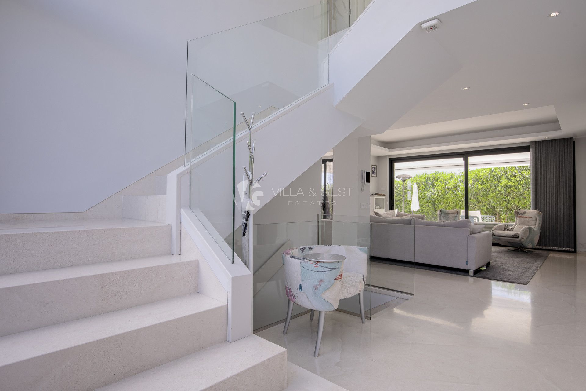 Very Private Contemporary Villa in the New Golden Mile with Sea Views