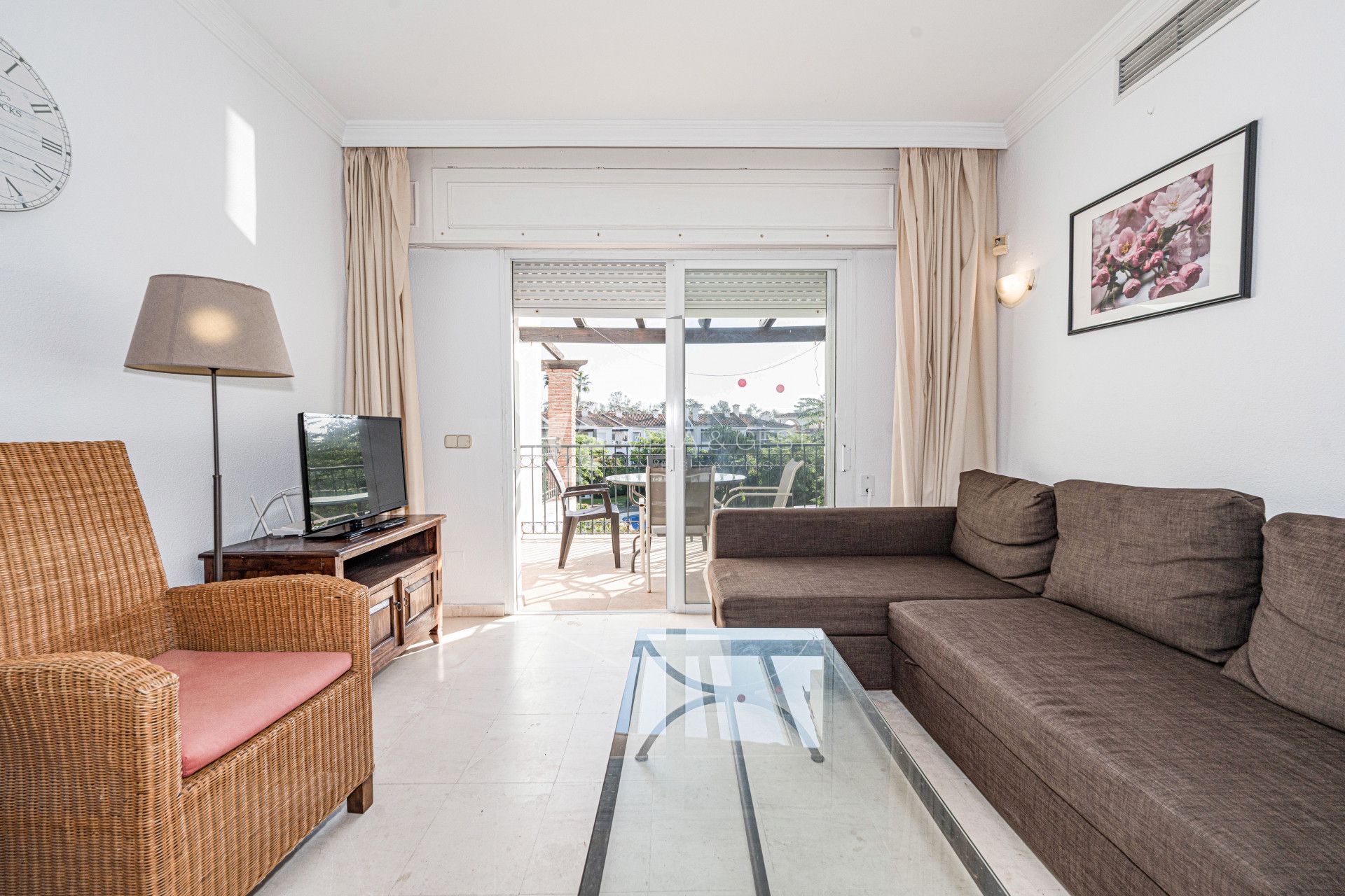 Apartamento en urbanizacion en primera linea de playa