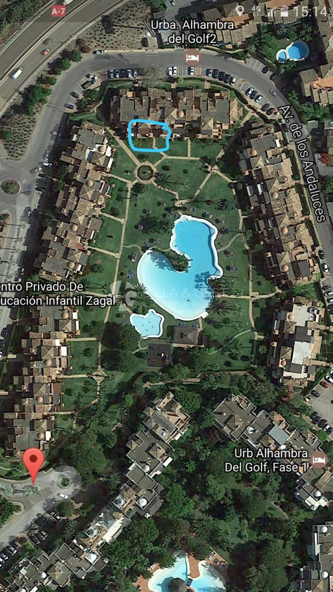 Apartamento Alhambra del golf alquiler larga temporada